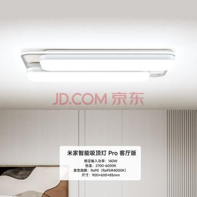 客厅智能吸顶灯 — 产品图