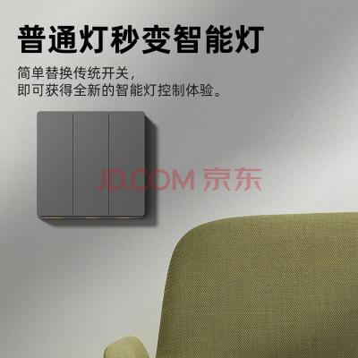 智能场景面板开关 — 产品图